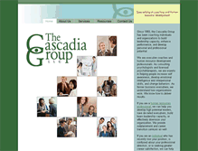 Tablet Screenshot of cascadiagroup.com